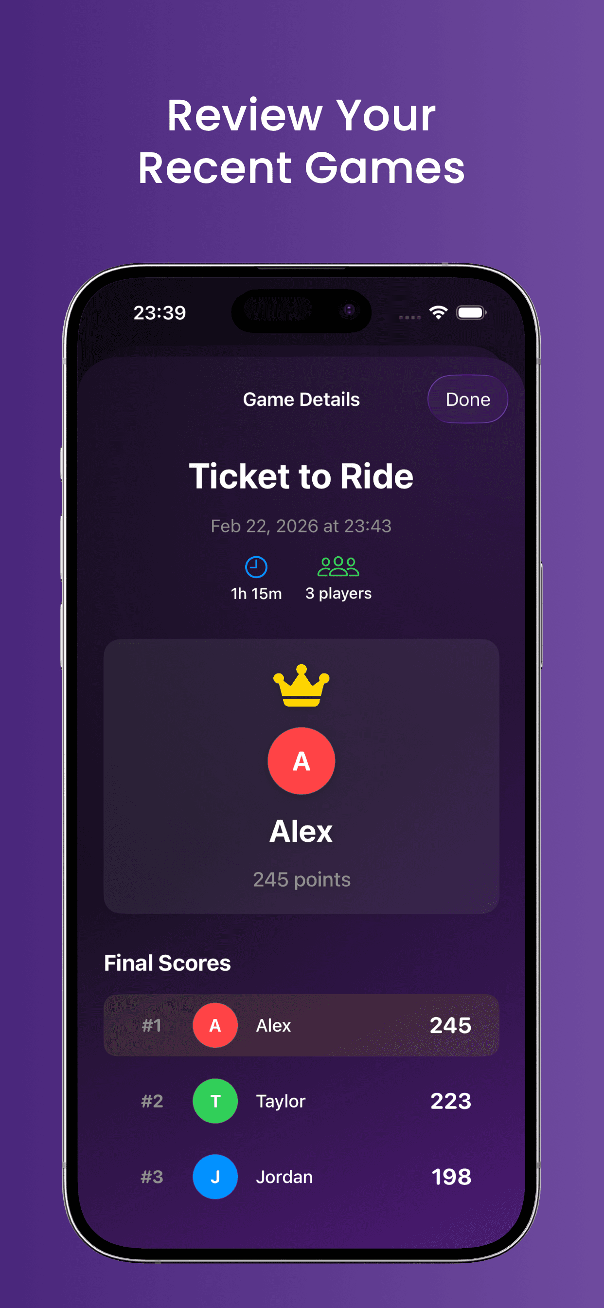 Game Details